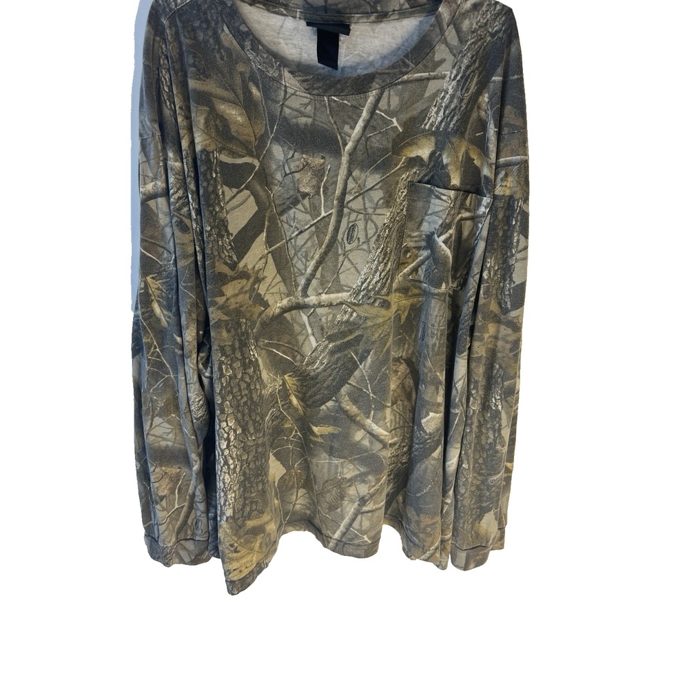 Vintage Y2K Winchester RealTree Shirt Men L XL Long‎ Sleeve Hunting Outdoor Camo